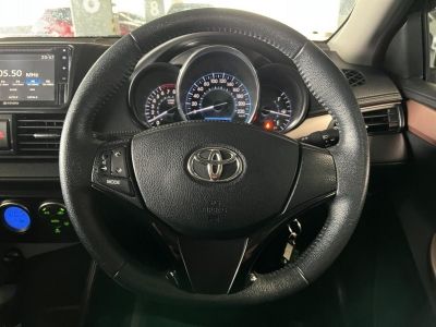 โตโยต้า วีออส Toyota Vios 1.5 Mid ปี 19  AT (รถมือสอง สภาพดี ราคาถูก ไมล์แท้) รูปที่ 8